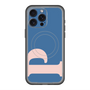 スリムプロテクションプレミアムケース with MagSafe［ オリジナル - initial color - P navy ］