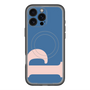 スリムプロテクションプレミアムケース with MagSafe［ オリジナル - initial color - P navy ］