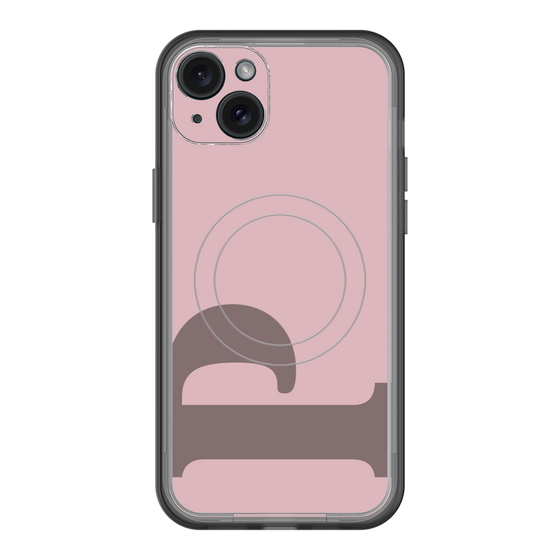 スリムプロテクションプレミアムケース with MagSafe［ オリジナル - initial color - P dusty pink ］