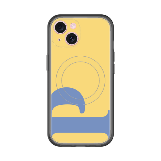 スリムプロテクションプレミアムケース with MagSafe［ オリジナル - initial color - P yellow ］