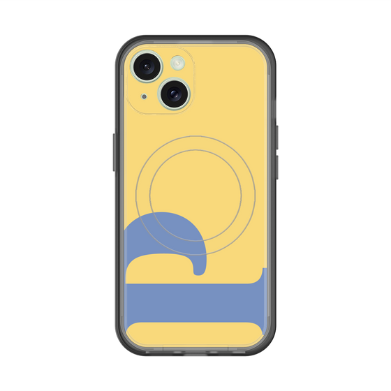 スリムプロテクションプレミアムケース with MagSafe［ オリジナル - initial color - P yellow ］