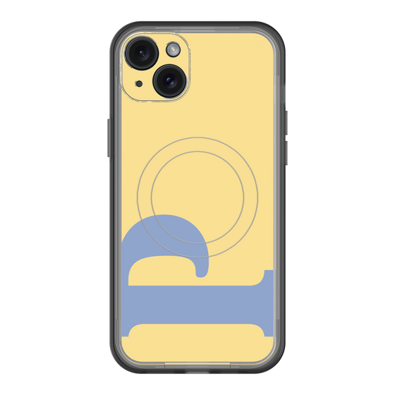 スリムプロテクションプレミアムケース with MagSafe［ オリジナル - initial color - P yellow ］