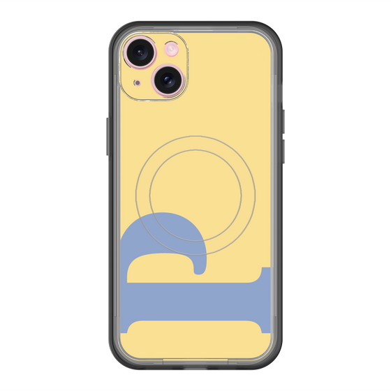 スリムプロテクションプレミアムケース with MagSafe［ オリジナル - initial color - P yellow ］