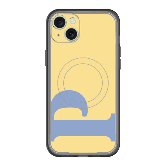 スリムプロテクションプレミアムケース with MagSafe［ オリジナル - initial color - P yellow ］