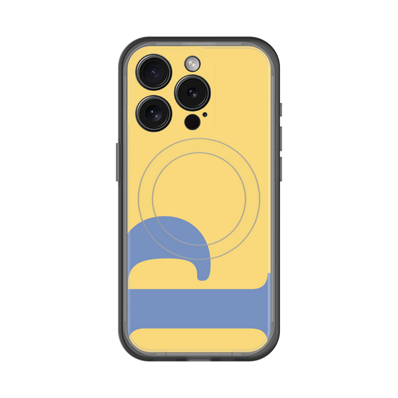 スリムプロテクションプレミアムケース with MagSafe［ オリジナル - initial color - P yellow ］