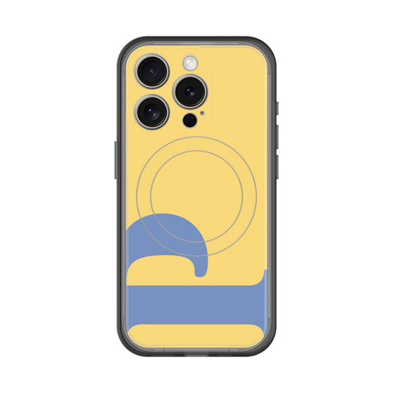 スリムプロテクションプレミアムケース with MagSafe［ オリジナル - initial color - P yellow ］