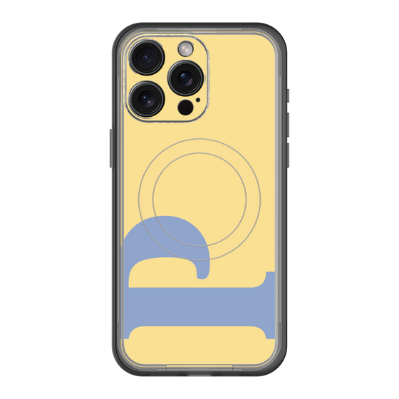 スリムプロテクションプレミアムケース with MagSafe［ オリジナル - initial color - P yellow ］