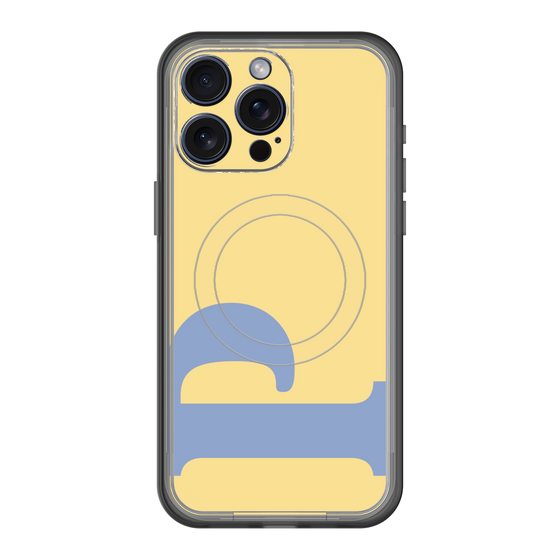 スリムプロテクションプレミアムケース with MagSafe［ オリジナル - initial color - P yellow ］