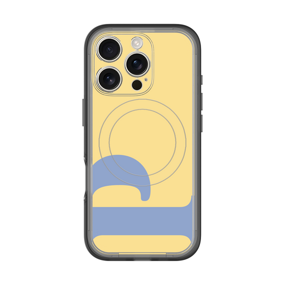 スリムプロテクションプレミアムケース with MagSafe［ オリジナル - initial color - P yellow ］