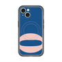 スリムプロテクションプレミアムケース with MagSafe［ オリジナル - initial color - Q navy ］