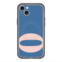 スリムプロテクションプレミアムケース with MagSafe［ オリジナル - initial color - Q navy ］
