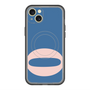 スリムプロテクションプレミアムケース with MagSafe［ オリジナル - initial color - Q navy ］