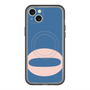 スリムプロテクションプレミアムケース with MagSafe［ オリジナル - initial color - Q navy ］