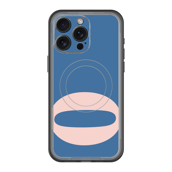 スリムプロテクションプレミアムケース with MagSafe［ オリジナル - initial color - Q navy ］