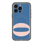 スリムプロテクションプレミアムケース with MagSafe［ オリジナル - initial color - Q navy ］