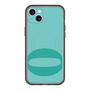 スリムプロテクションプレミアムケース with MagSafe［ オリジナル - initial color - Q light green ］