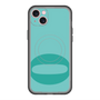 スリムプロテクションプレミアムケース with MagSafe［ オリジナル - initial color - Q light green ］