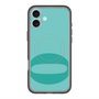 スリムプロテクションプレミアムケース with MagSafe［ オリジナル - initial color - Q light green ］