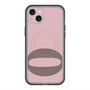 スリムプロテクションプレミアムケース with MagSafe［ オリジナル - initial color - Q dusty pink ］