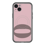 スリムプロテクションプレミアムケース with MagSafe［ オリジナル - initial color - Q dusty pink ］