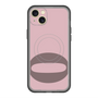 スリムプロテクションプレミアムケース with MagSafe［ オリジナル - initial color - Q dusty pink ］