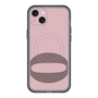 スリムプロテクションプレミアムケース with MagSafe［ オリジナル - initial color - Q dusty pink ］