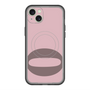 スリムプロテクションプレミアムケース with MagSafe［ オリジナル - initial color - Q dusty pink ］