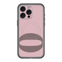 スリムプロテクションプレミアムケース with MagSafe［ オリジナル - initial color - Q dusty pink ］