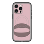 スリムプロテクションプレミアムケース with MagSafe［ オリジナル - initial color - Q dusty pink ］