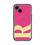 スリムプロテクションプレミアムケース with MagSafe［ オリジナル - initial color - R pink ］