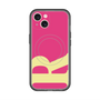 スリムプロテクションプレミアムケース with MagSafe［ オリジナル - initial color - R pink ］