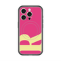 スリムプロテクションプレミアムケース with MagSafe［ オリジナル - initial color - R pink ］