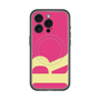 スリムプロテクションプレミアムケース with MagSafe［ オリジナル - initial color - R pink ］
