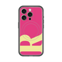 スリムプロテクションプレミアムケース with MagSafe［ オリジナル - initial color - R pink ］