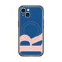 スリムプロテクションプレミアムケース with MagSafe［ オリジナル - initial color - R navy ］