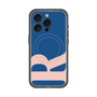 スリムプロテクションプレミアムケース with MagSafe［ オリジナル - initial color - R navy ］