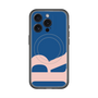 スリムプロテクションプレミアムケース with MagSafe［ オリジナル - initial color - R navy ］