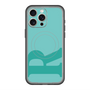 スリムプロテクションプレミアムケース with MagSafe［ オリジナル - initial color - R light green ］