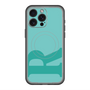 スリムプロテクションプレミアムケース with MagSafe［ オリジナル - initial color - R light green ］