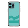 スリムプロテクションプレミアムケース with MagSafe［ オリジナル - initial color - R light green ］