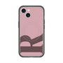 スリムプロテクションプレミアムケース with MagSafe［ オリジナル - initial color - R dusty pink ］
