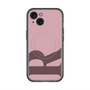 スリムプロテクションプレミアムケース with MagSafe［ オリジナル - initial color - R dusty pink ］