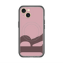 スリムプロテクションプレミアムケース with MagSafe［ オリジナル - initial color - R dusty pink ］