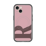 スリムプロテクションプレミアムケース with MagSafe［ オリジナル - initial color - R dusty pink ］