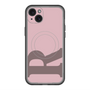 スリムプロテクションプレミアムケース with MagSafe［ オリジナル - initial color - R dusty pink ］