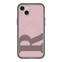 スリムプロテクションプレミアムケース with MagSafe［ オリジナル - initial color - R dusty pink ］