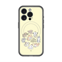 スリムプロテクションプレミアムケース with MagSafe［ こんにちは、いぬです - みんなそろって - ベージュ ］