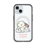 スリムプロテクションプレミアムケース with MagSafe［ もっさりもさお - みんないっしょ - クリア ］