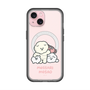 スリムプロテクションプレミアムケース with MagSafe［ もっさりもさお - みんないっしょ - クリア ］