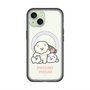 スリムプロテクションプレミアムケース with MagSafe［ もっさりもさお - みんないっしょ - クリア ］